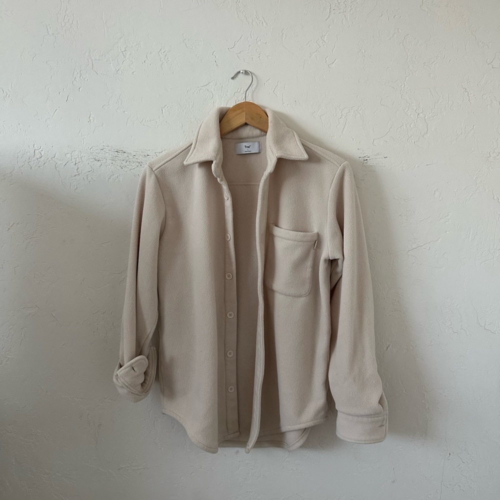 TNA Cozy Fleece Shirt Jacket